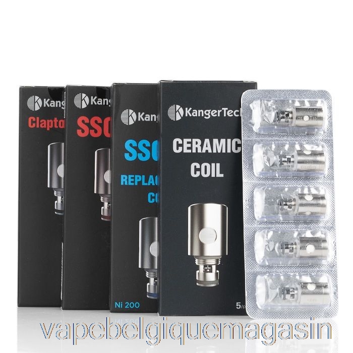 Vape Belgique Kanger Ssocc Bobines De Remplacement Bobines 0.2ohm Ss